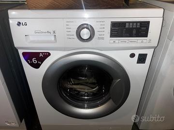 Lavatrice LG, 6 kg, 1200 giri, Classe A+++