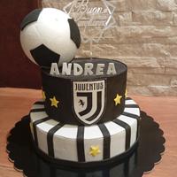 torta scenografia Juventus 