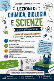 Ripetizioni biologia chimica e scienze