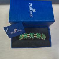 Swarovski Nuovo Bracciale Verde Scuro