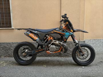 KTM exc 250 6 days  omologazione enduro motard