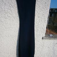 pantaloni blu jersey anni '70,foderati  t.42