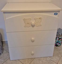 Fasciatoio con vaschetta 