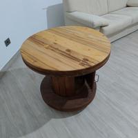 tavolo bobina in legno 