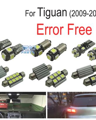 KIT 14 LAMPADE LED INTERNE PER VOLKSWAGEN VW TIGUA