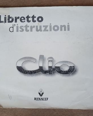 Libretto uso e manutenzione Renault Clio II serie