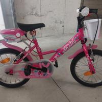 Bici da bambina 16 pollici.