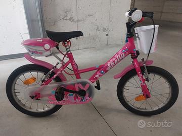 Bici da bambina 16 pollici.