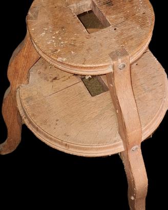 piedistallo in legno