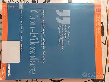 Con-Filosofare 1a 1b Pearson 2 libri 
