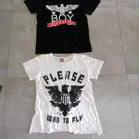 T- Shirt PLEASE + T- Shirt LONDON BOY