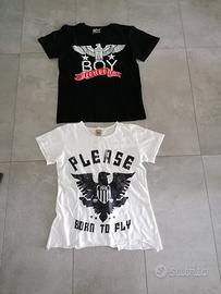 T- Shirt PLEASE + T- Shirt LONDON BOY