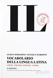 CASTIGLIONI - IL Vocabolario della lingua latina