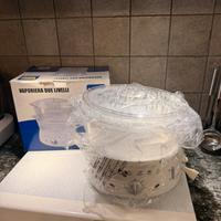 Vaporiera elettrica a due livelli nuova