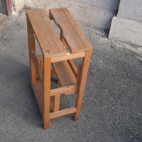 sgabello pieghelole in legno