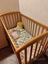 Lettino Foppapedretti Lucy in Legno