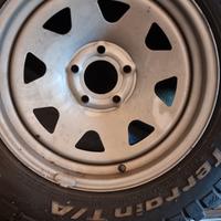 cerchi 6 fori attaco per tutti i fuoristrada 
