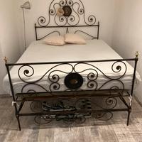Letto in ferro battuto 1800