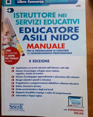 Istruttore nei servizi educativi. Educatore asilo