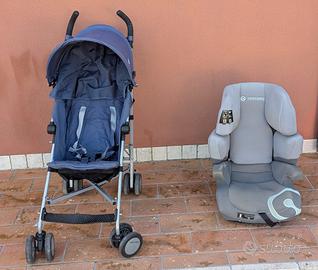 Seggiolino auto Concord X-Bag+Passeggino Maclaren