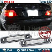 Luci Targa LED Per Mercedes CLASSE E W124 1984-93