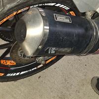 scarico ktm duke 11 16 giannelli inox 125 200 390