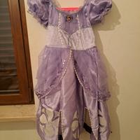 costume di carnevale da principessa età 5/6 anni