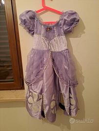 costume di carnevale da principessa età 5/6 anni