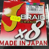 Trecciato daiwa j-braid grand 300 mt - 0.06 mm
