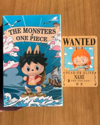 One Piece PopMart Labubu Nami - Nuovo Sigillato