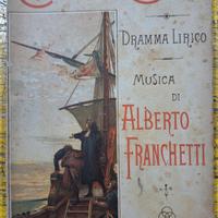 Cristoforo Colombo, libretto d'opera del 1892