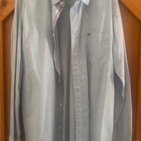 Tommy Hilfiger camicia uomo celeste tg L