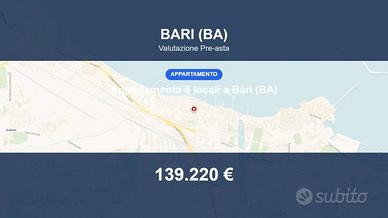 Immobile in asta di 89 m² con box auto a Bari