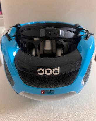 Casco Octal Aero POC strada raceday azzurro