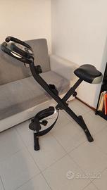 Cyclette pieghevole