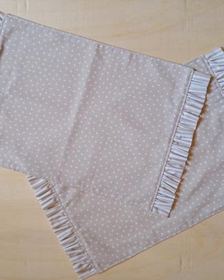Set 2 tovagliette americane shabby chic in cotone