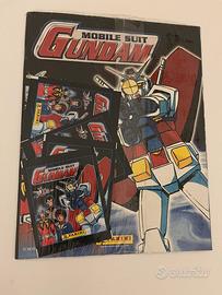 GUNDAM ALBUM PANINI SIGILLATO + 5 BUSTINE