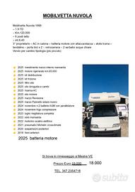 Camper Mobilvetta mansardato