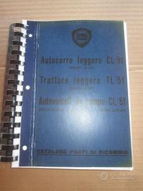 LANCIA CL/51 TL/51 Autocarro Trattore CATALOGO RIC
