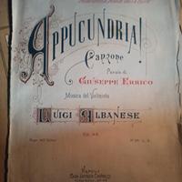 spartito musicale con copertina