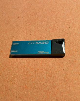 Chiavetta usb - pen rive 32 giga Kingston
