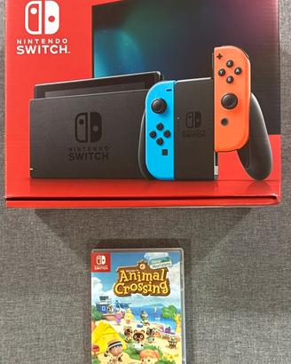 NINTENDO SWITCH – STANDARD + ANIMAL CROSSING
