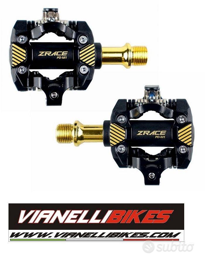 Pedali Bici Bambino Filetto 1/2" - Coppia Nero Per Bici 12-16 Pollici