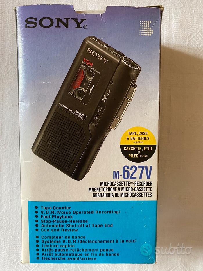 Sony M-850V registratore vocale microcassetta - Audio/Video In vendita a  Firenze