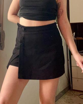 Gonna pantaloncino nera