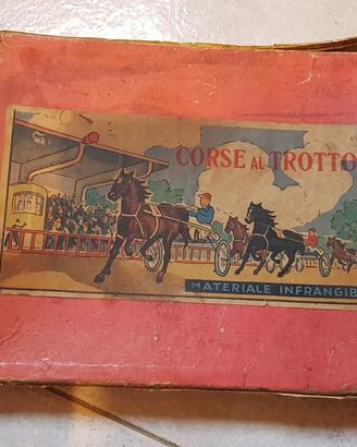Gioco vintage Corse al trotto