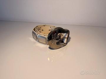 Cintura Nanni Milano Vintage - Pelle e Maxi Placch