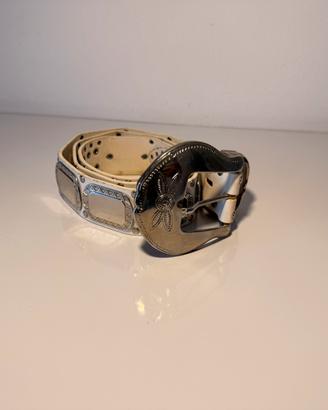 Cintura Nanni Milano Vintage - Pelle e Maxi Placch