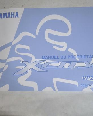 USO E MANUTENZIONE XCITY YAMAHA 5B2-F8199-F0