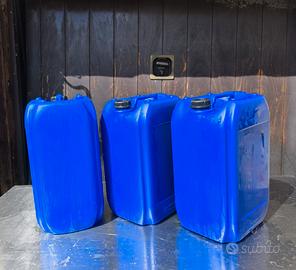 Taniche 25 kg, materiale HDPE